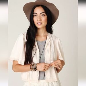 Free People Barbarella Bed Jacket. Women's small